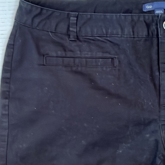 GAP Womens Black Shorts with pockets Size 12 Summer Casual - Picture 3 of 8